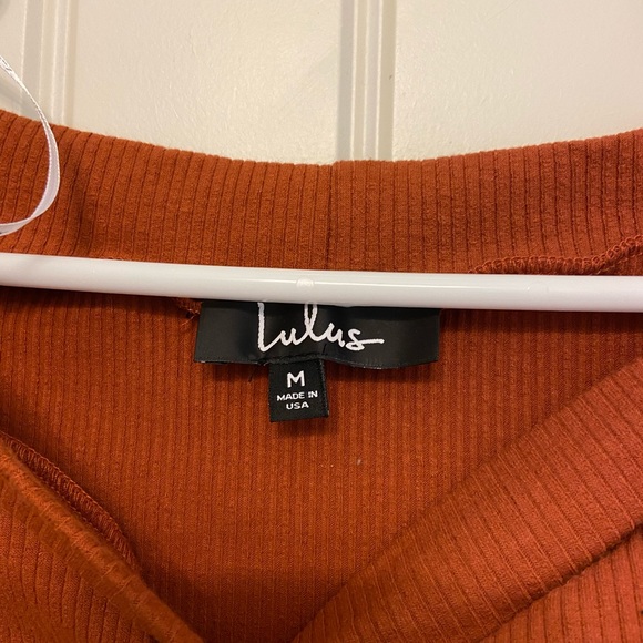 NWT Lulu’s Off the Shoulder Bodysuit - Picture 4 of 5